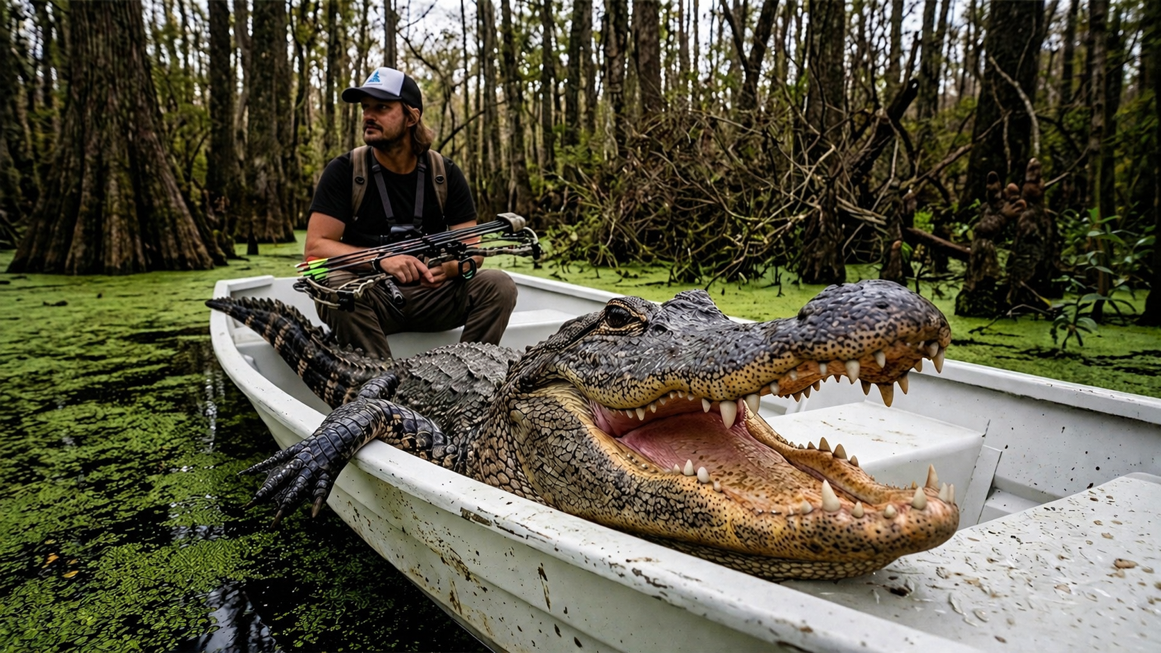 They thought it was just a swamp… until a gator attack and everything ...