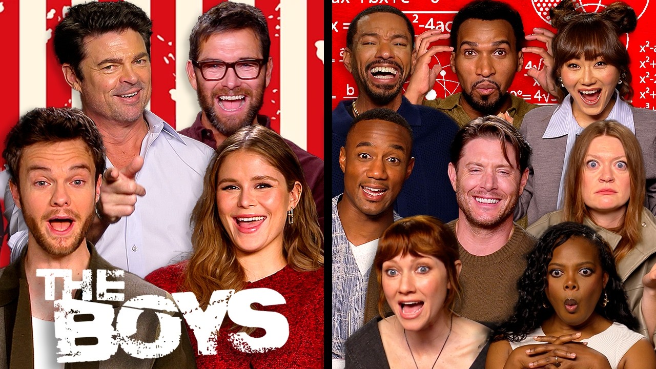 The Boys cast vs. 'The most impossible The Boys quiz'