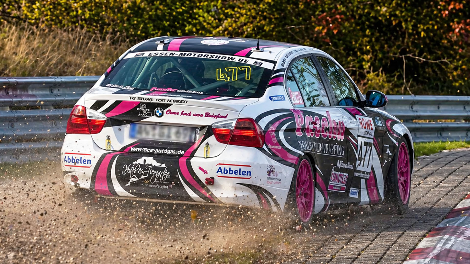 Te hard pushen op de Nürburgring heeft altijd gevolgen