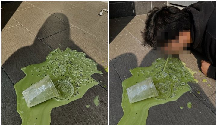 Oh my matcha — random picture of spilled matcha goes viral, here’s why