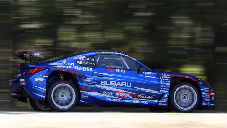 Subaru's turbo AWD BRZ looks like a rally car, because it is one