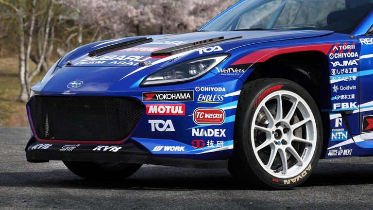 Subaru's turbo AWD BRZ looks like a rally car, because it is one