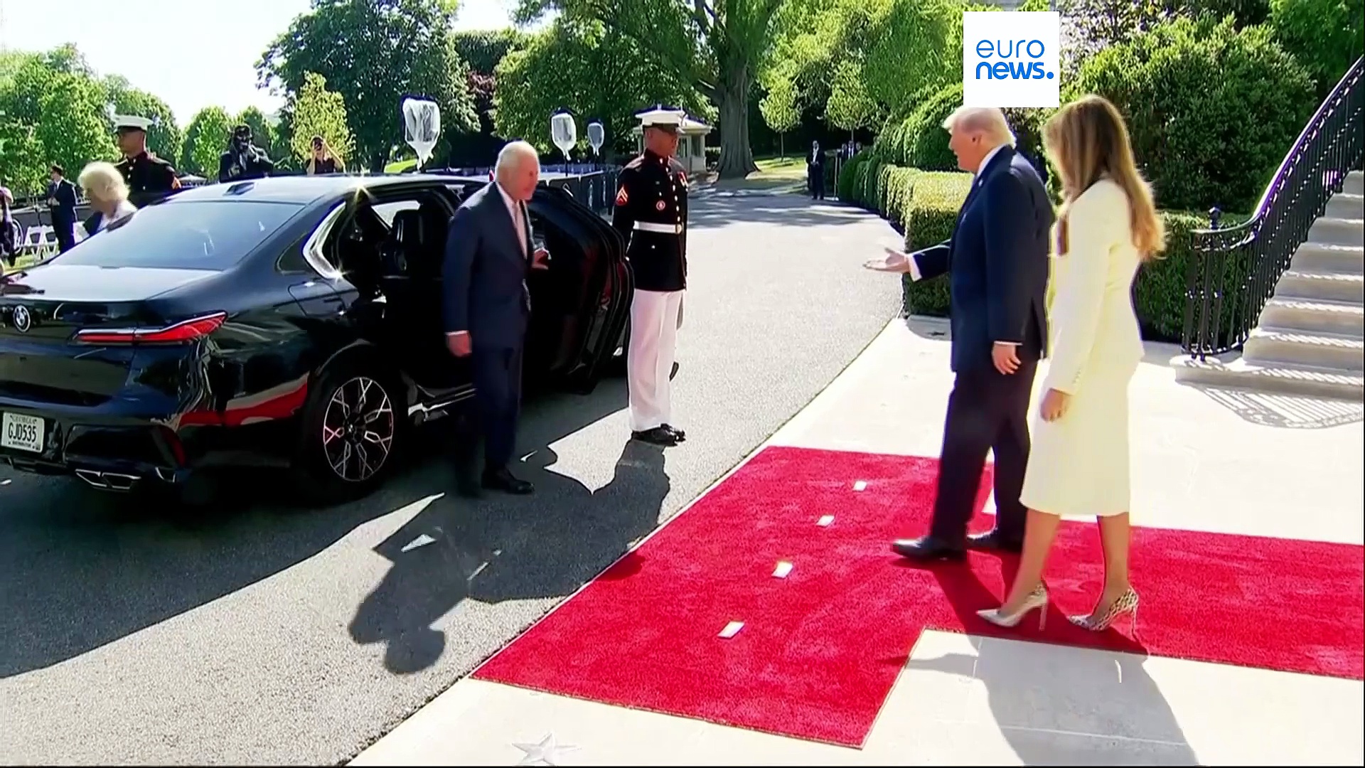 King Charles III welcomed at the White House as four-day state visit begins