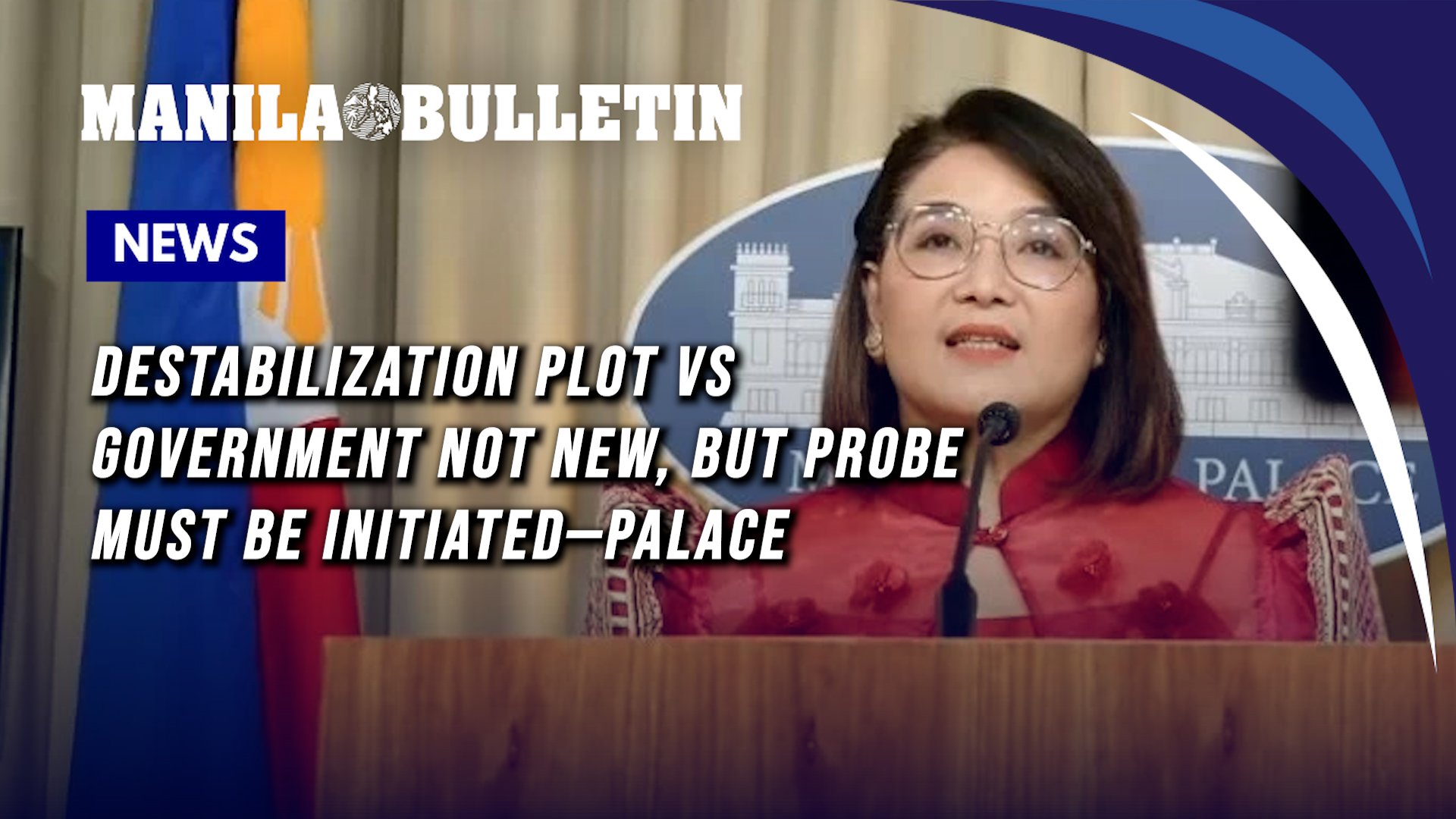 Destabilization plot vs government not new, but probe must be initiated ...