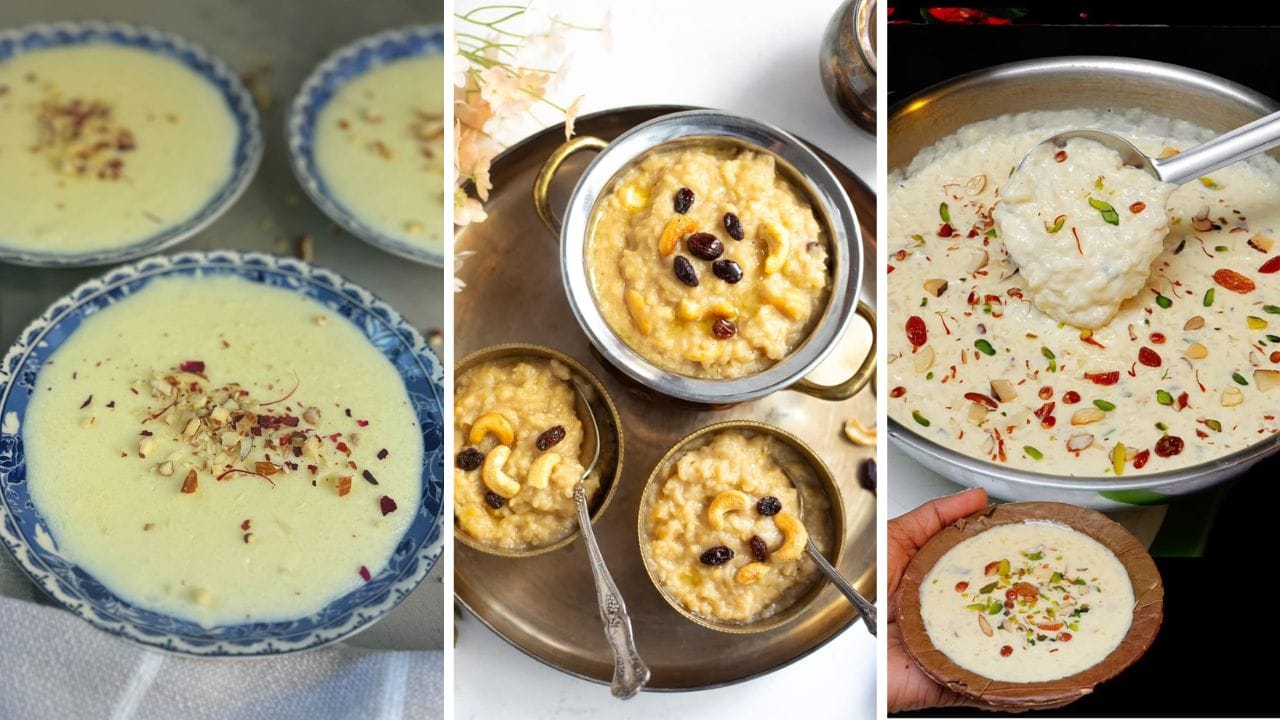 Indulge in these 6 Indian rice puddings, from phirni to payasam ...