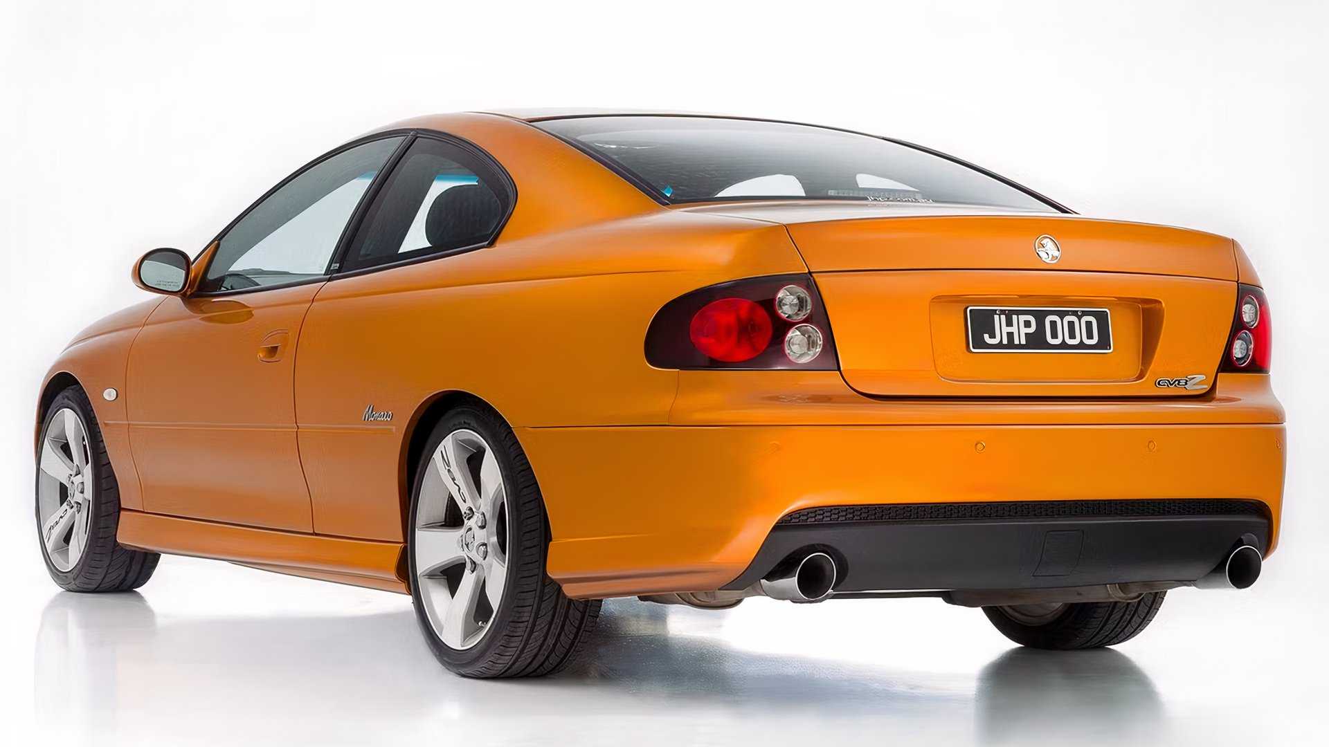 Rear Quarter Shot of Gen-III Holden Monaro