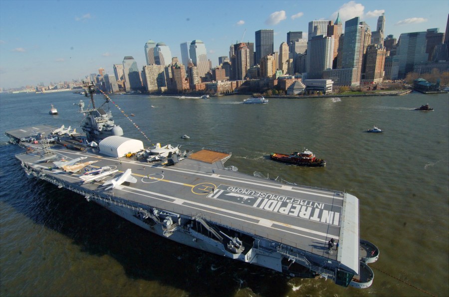 Free movie nights return to Intrepid Museum