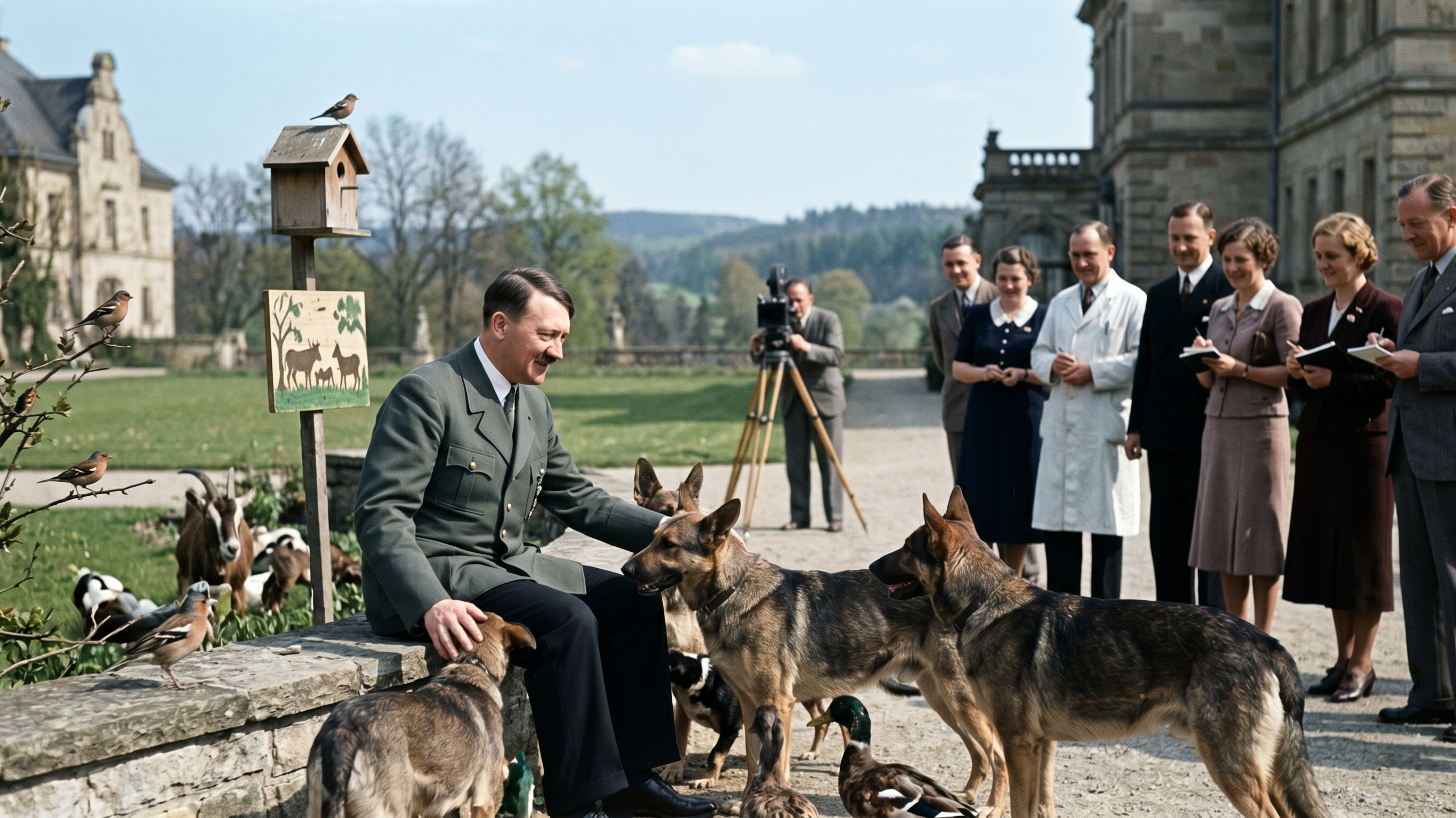 Adolf Hitler passed animal protection laws - during genocide
