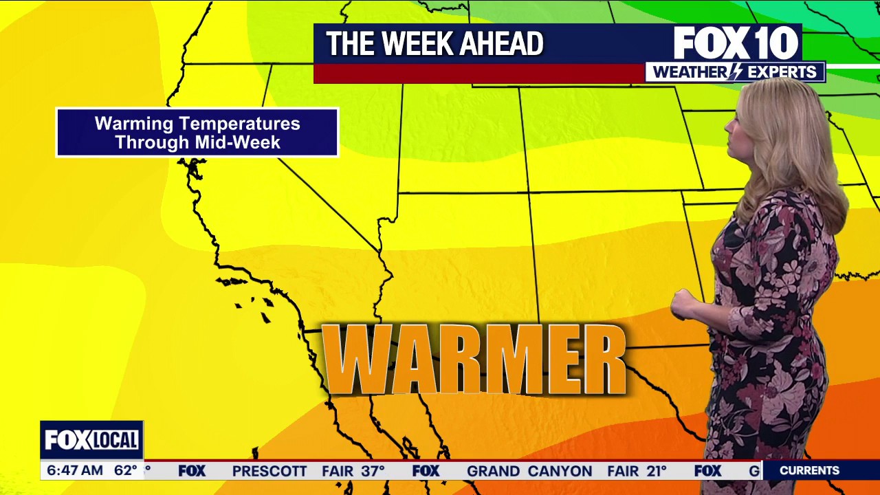 Arizona weather forecast: Gradual warming begins on Tuesday across the ...
