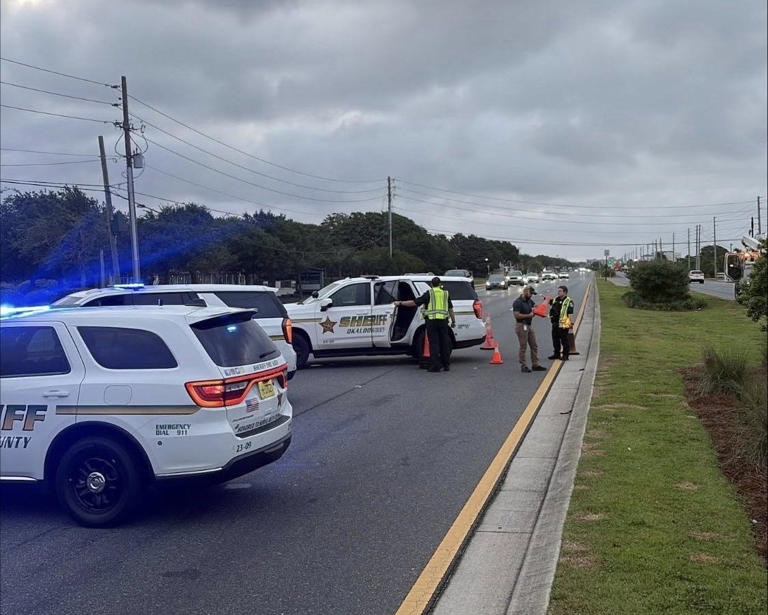 Downed powerlines block US 98, cause power outages in Destin