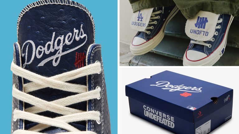 Dodgers launch collab with LA streetwear brand Undefeated x Converse