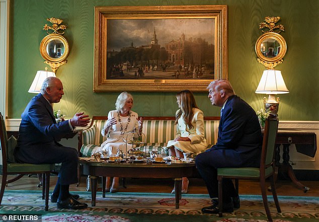 Trump's private Putin warning to King Charles revealed