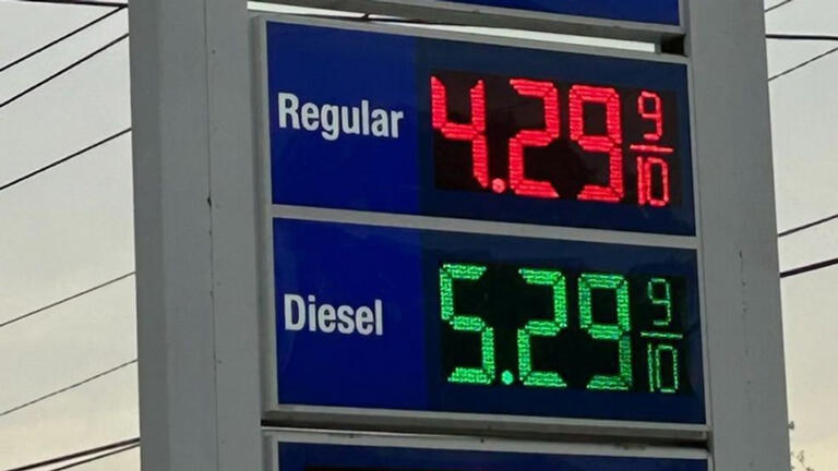 Gas prices top $4 a gallon for many in the Tri-State