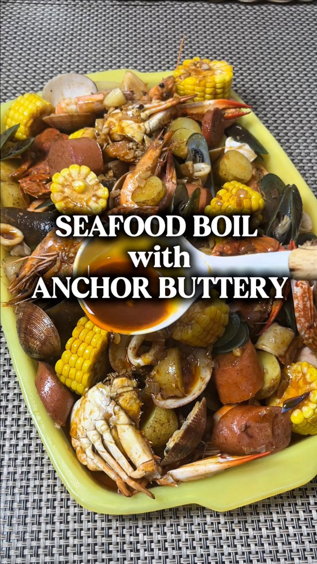 Easy seafood boil upgrade: creamy and flavor packed