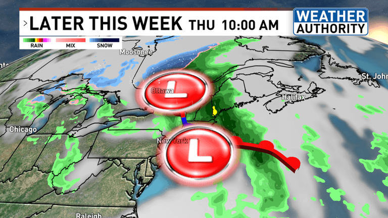 Sunny skies on tap for Tuesday ahead of cooler temps, clouds, and rain ...