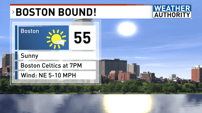 Sunny skies on tap for Tuesday ahead of cooler temps, clouds, and rain ...
