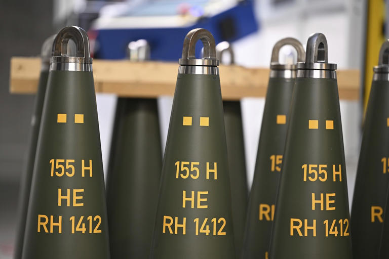 Germany can now make more ammunition than the U.S. says defence giant boss