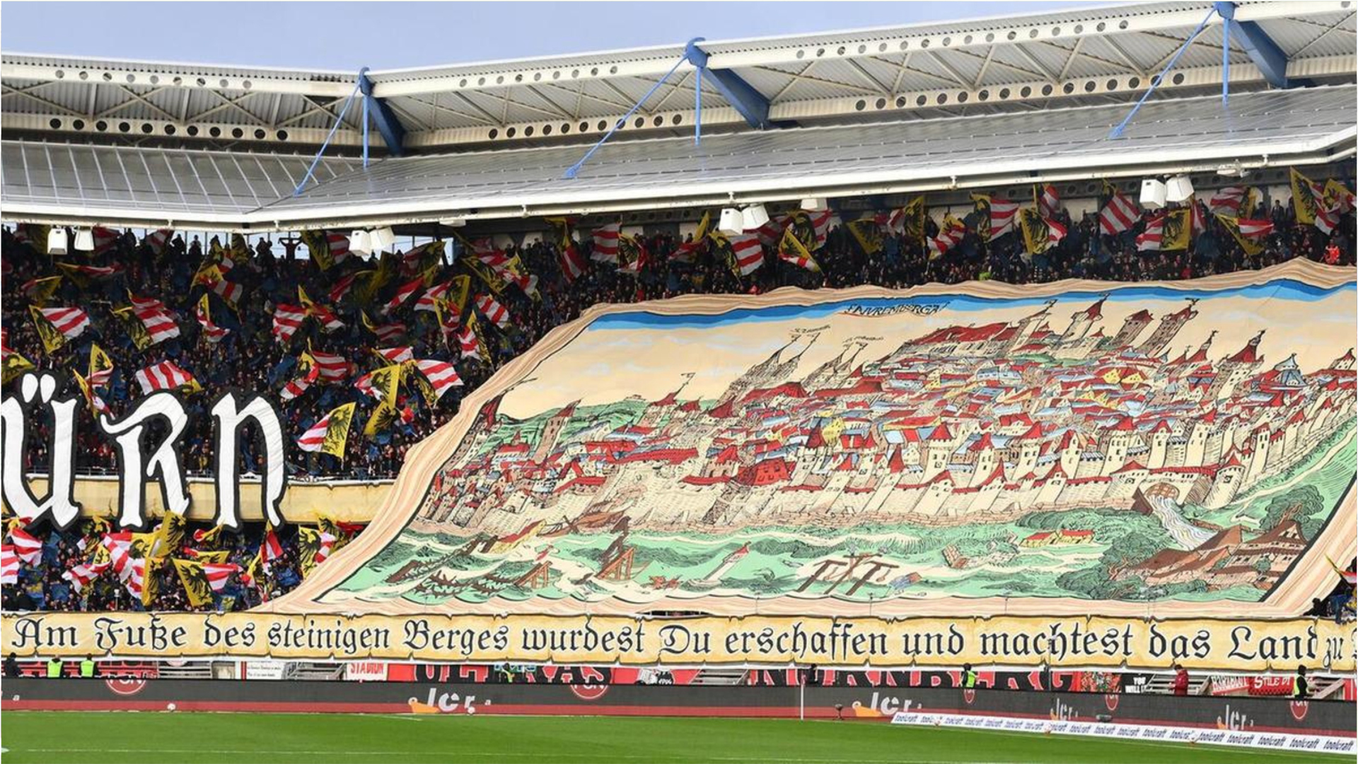 Gewaltige Bilder in den Blöcken: Die Derby-Choreos der letzten Jahre