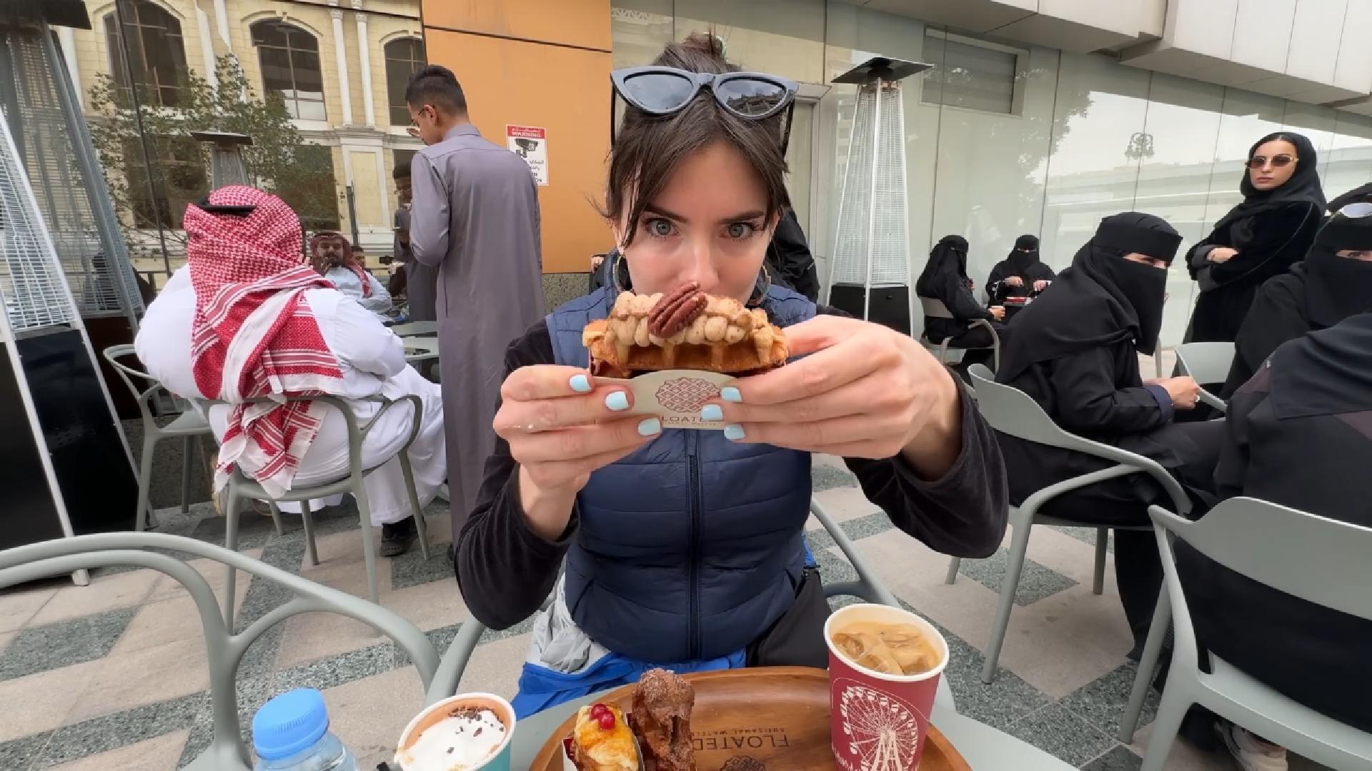 Breakfast, metro, what to wear in Saudi Arabia