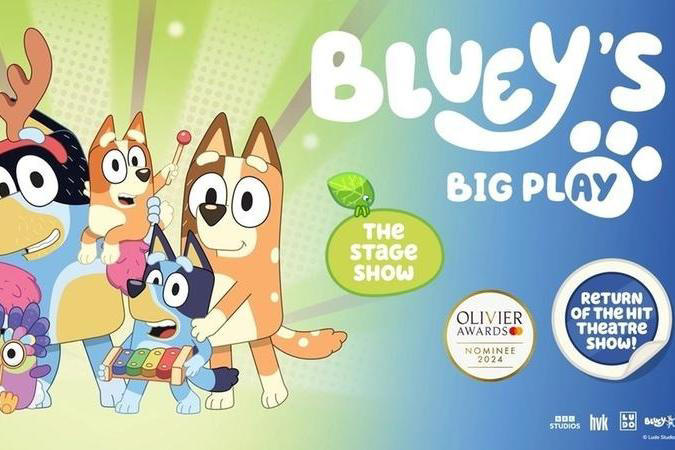 Fun for all the family in Bluey’s big play