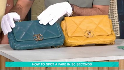 How to spot a fake designer handbag in 30 seconds, according to an expert
