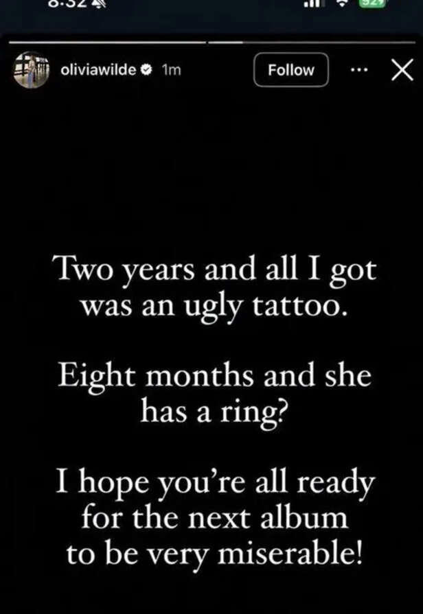 ‘All I got was an ugly tattoo’: Did Olivia Wilde just throw shade at ...