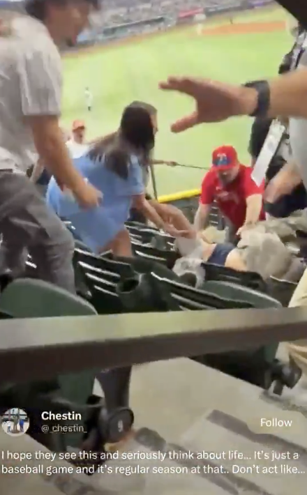 Taunting Yankees fan brutally beaten up by Rangers fans, girlfriend ...