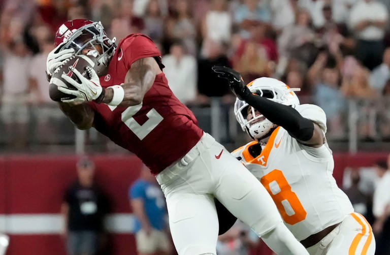 Rams land electric Alabama WR in Dane Brugler's 2027 mock draft