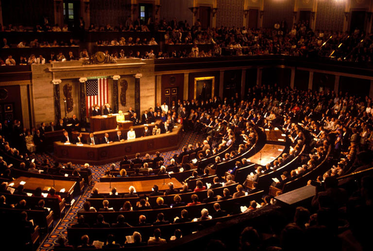 When Queen Elizabeth addressed Congress