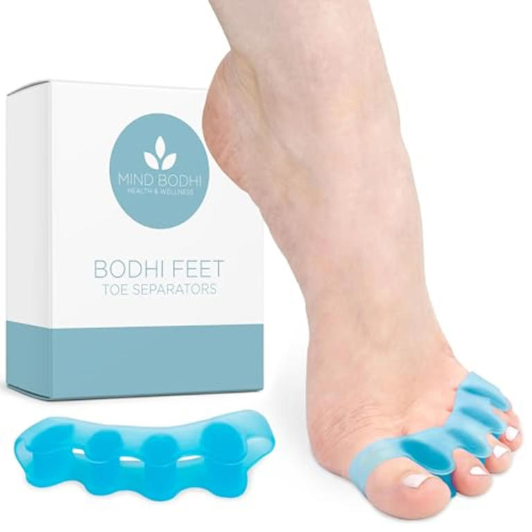 How toe separators help with foot pain, according to foot surgeons