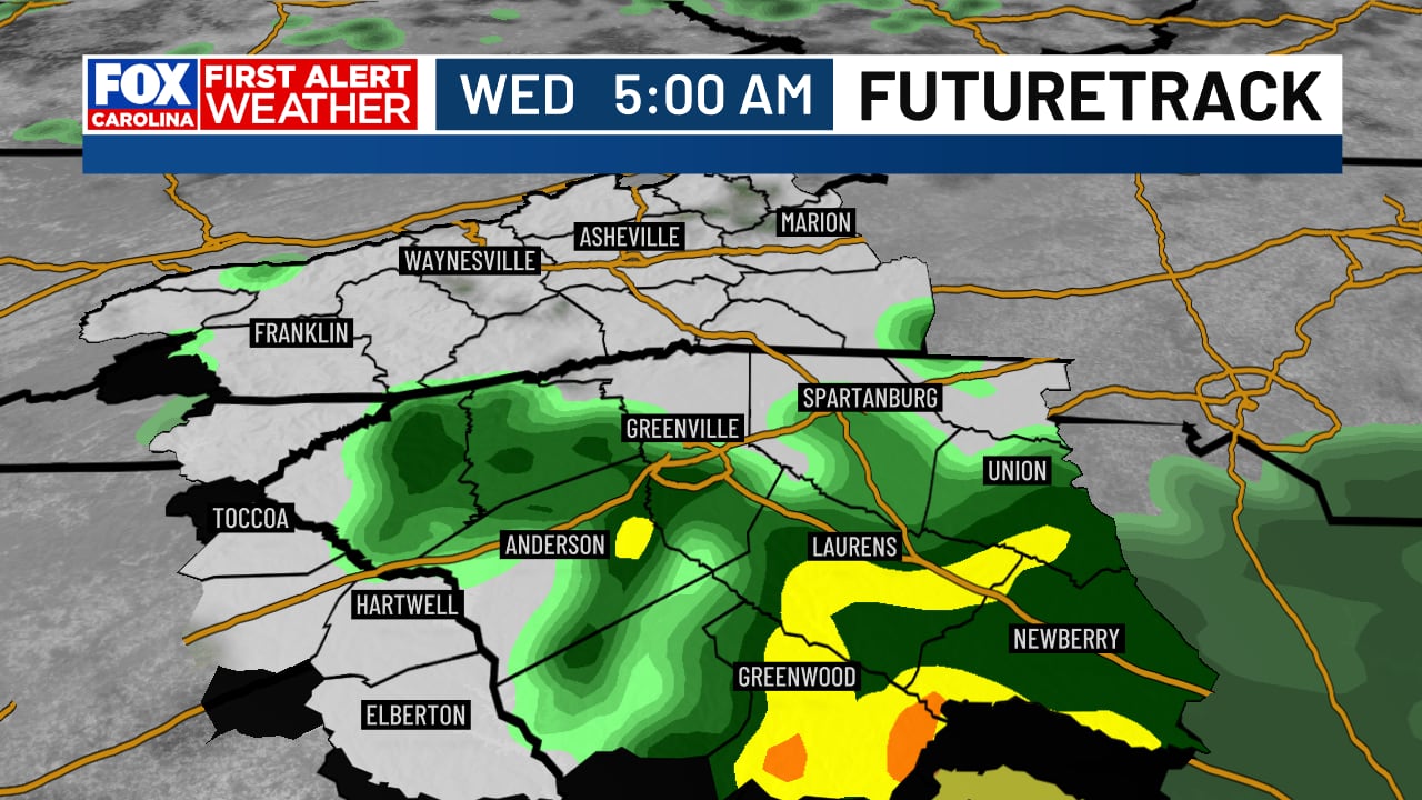 First alert weather: Wednesday with more rain, storms on the way