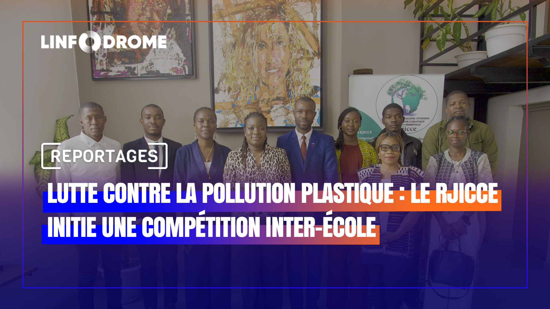 Lutte contre la pollution plastique : Le RJICCE initie une compétition ...