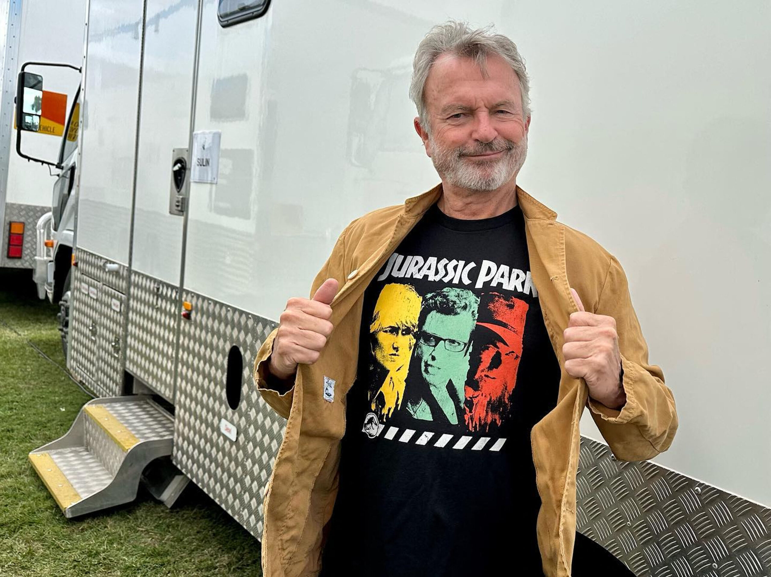 Jurassic Park actor Sam Neill says he’s cancer-free while advocating ...