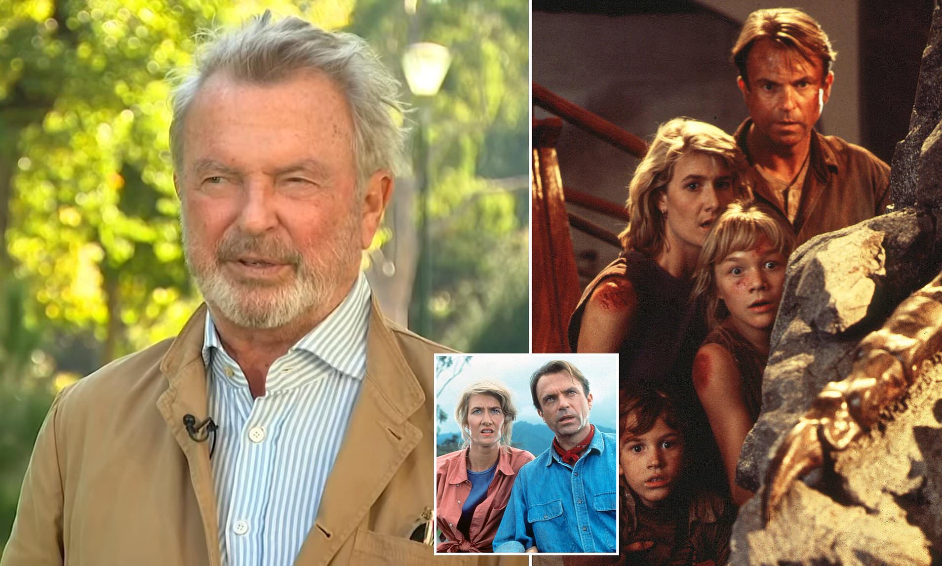 Jurassic Park star Sam Neill, 78, reveals he is cancer-free after $540k ...