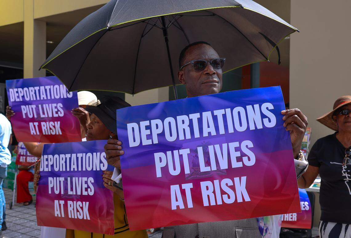 ‘A death sentence.' Pastors demand TPS extension for Haitian nationals
