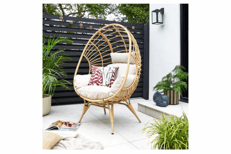 Say goodbye to the egg chair, Dunelm is selling a £169 pod chair that's ...