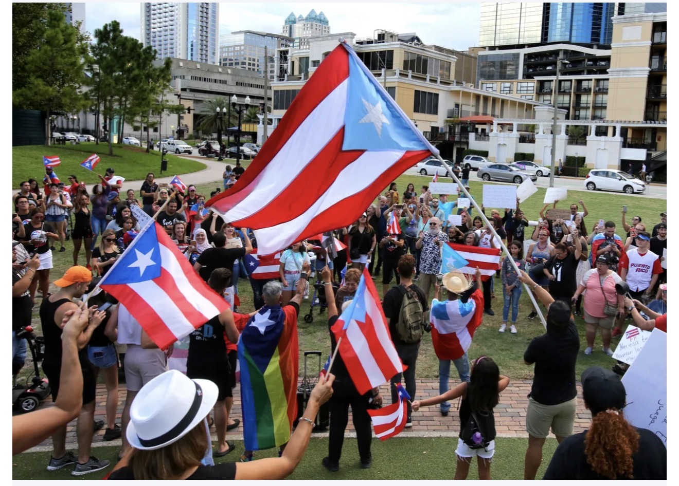 Puerto Rican, Venezuelan and Colombian leaders rally Florida Latinos to ...