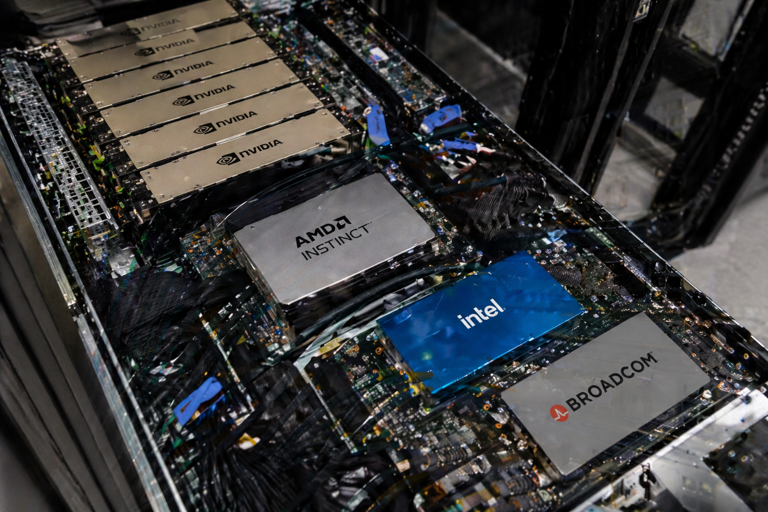 Nvidia stock slides as OpenAI fears spark selloff in chip stocks