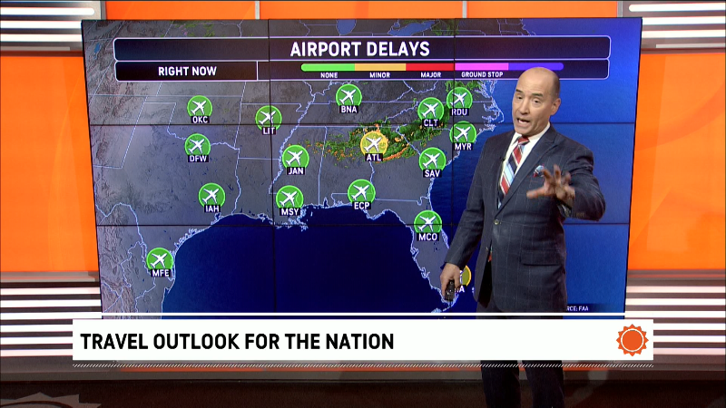 Here's your travel forecast for April 28