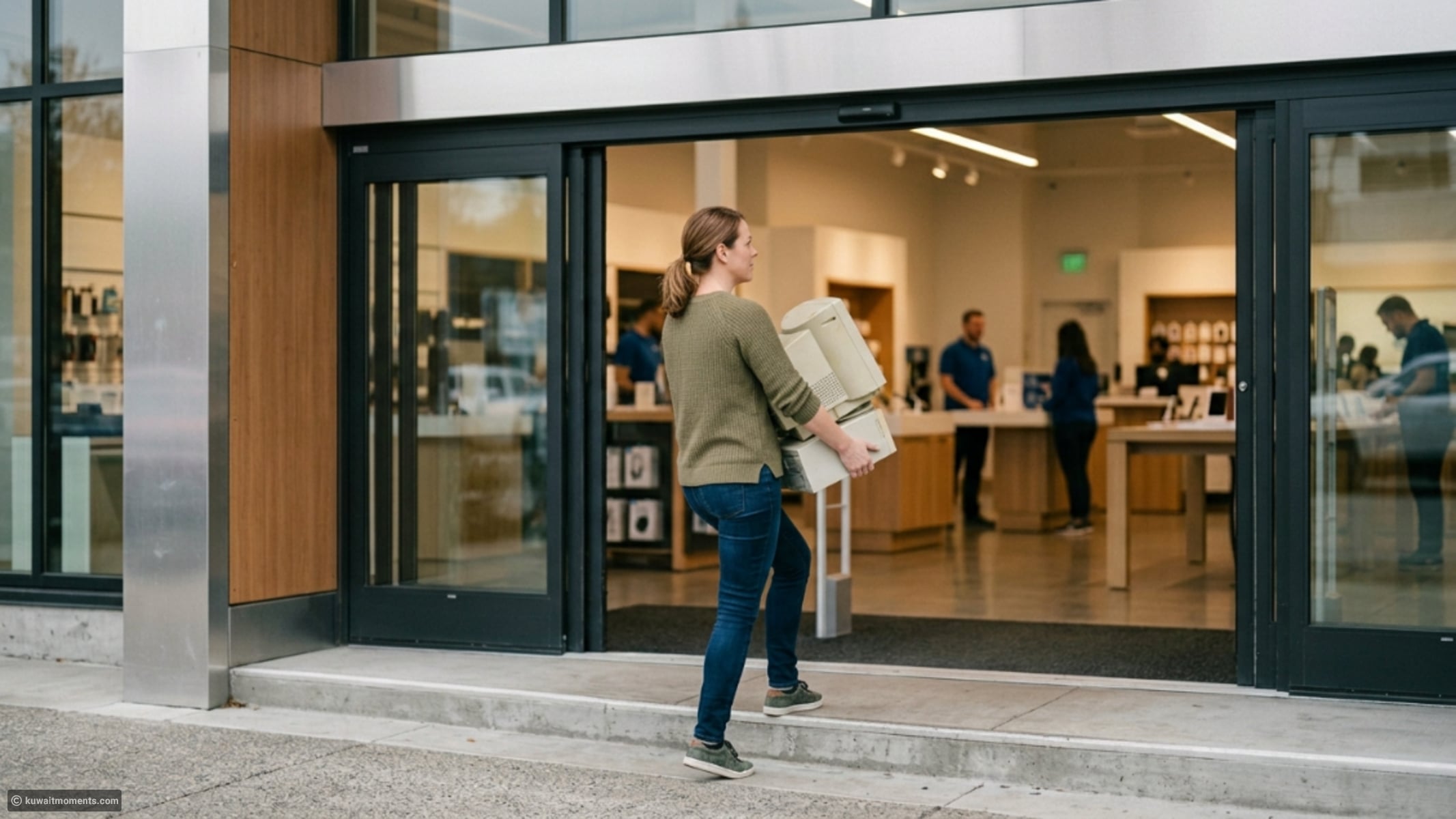 You can recycle your old computers and printers for free