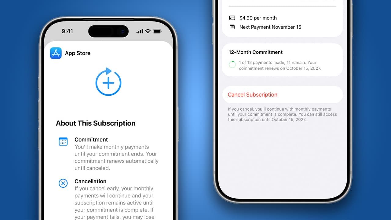 Apple debuts new annual App Store subscriptions with monthly payments