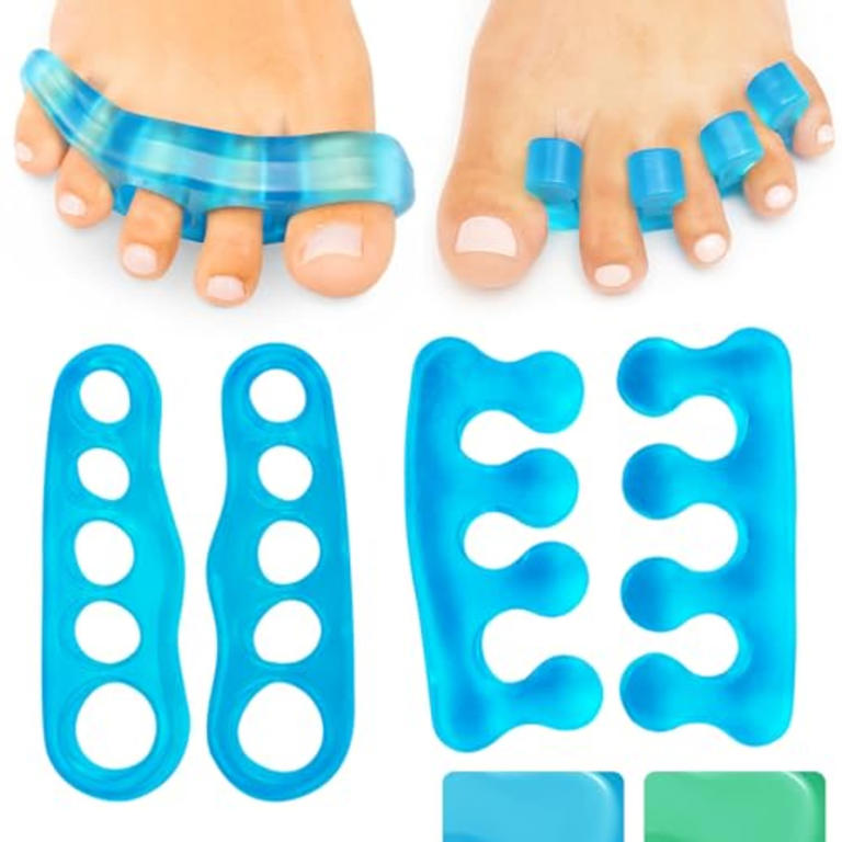 How toe separators help with foot pain, according to foot surgeons