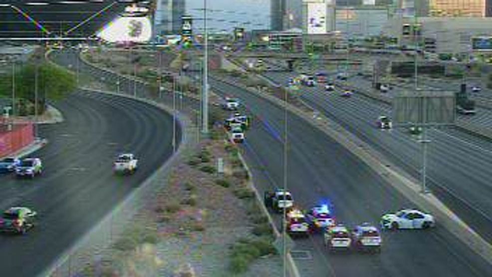 Suspect in custody after leading Las Vegas police on chase in stolen car