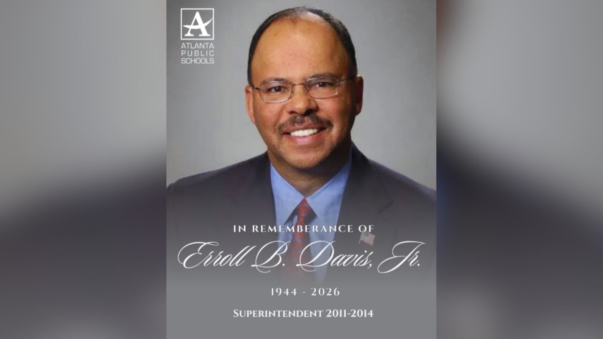 Former Atlanta Public Schools Superintendent Erroll Davis dies