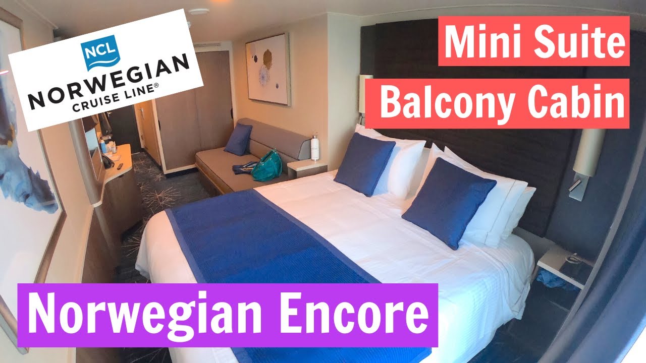 Norwegian Encore - Mini Suite Balcony Cabin - Tour & review
