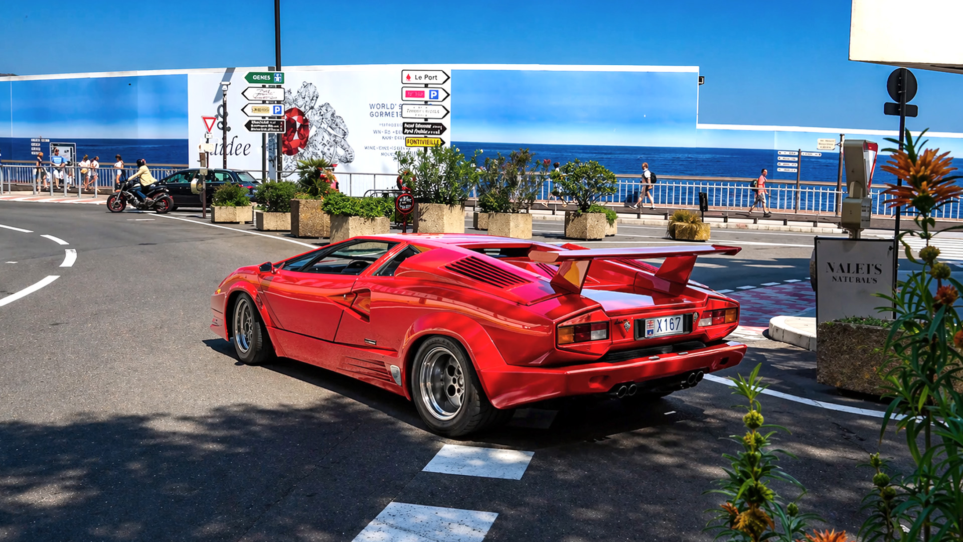 Classic Lamborghini Countach worth $500,000 spotted in Monaco