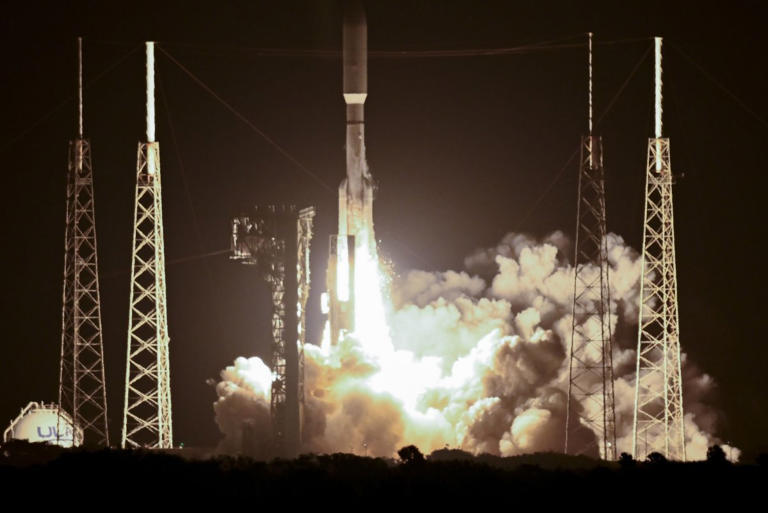 ULA sends second rocket of April to orbit with satellites for Amazon