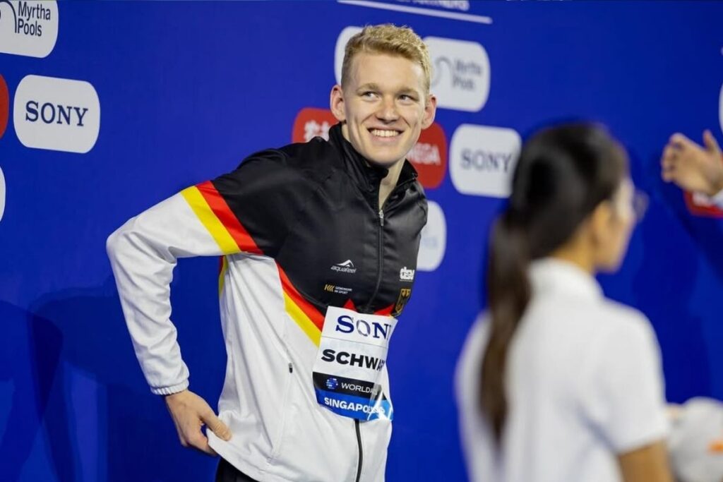 Sven Schwarz claims 1500M freestyle gold to close German championships