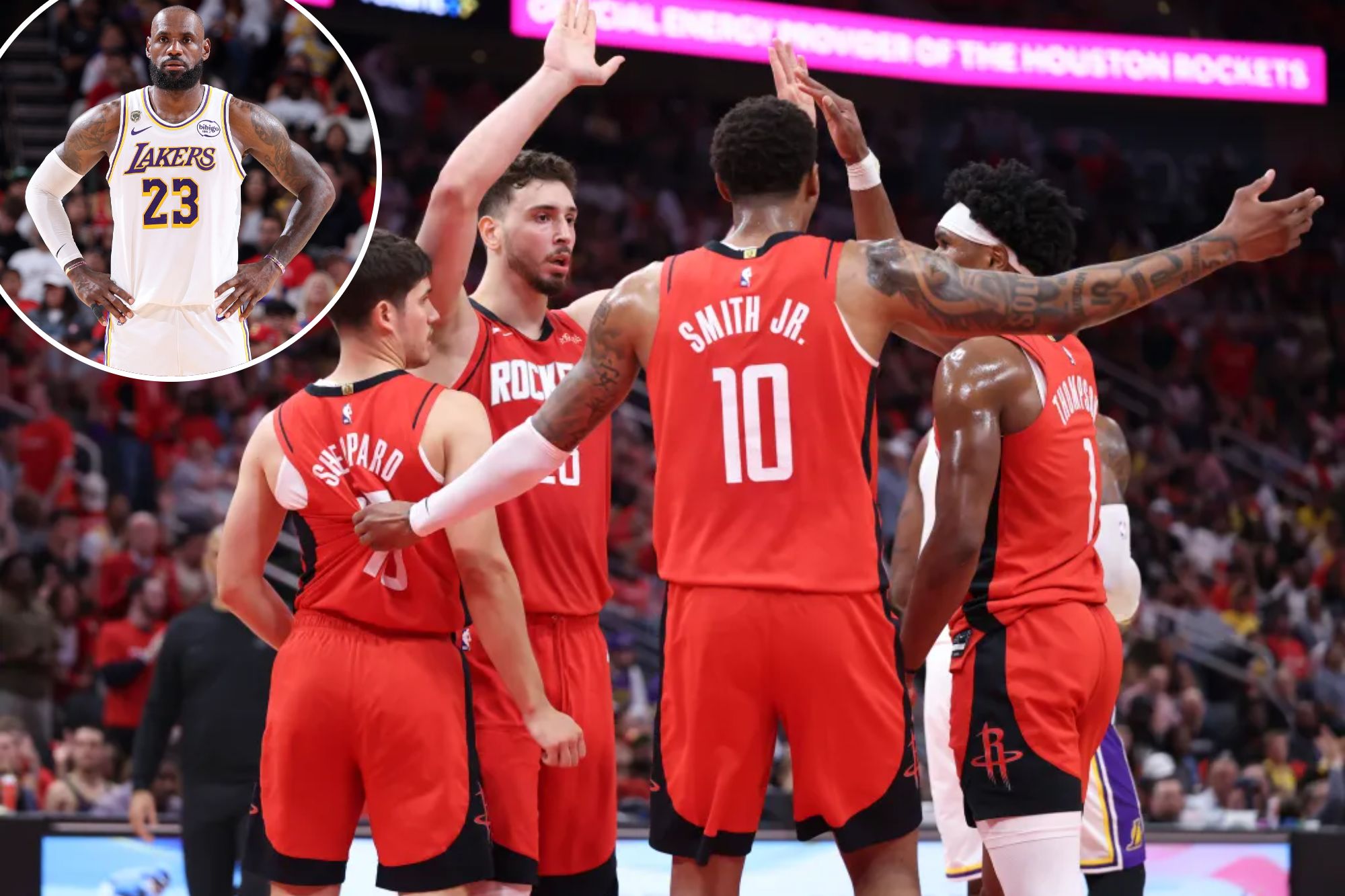 Rockets take shots at Lakers: 'We're obviously the better team'