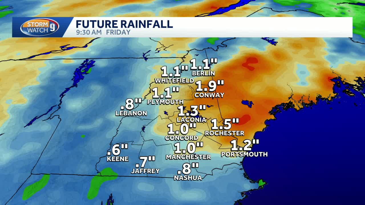 Video: Pleasant day with rain ahead in forecast